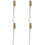 6Pcs Wear-Resistant Drill Press Return Springs with Shock Absorption 6