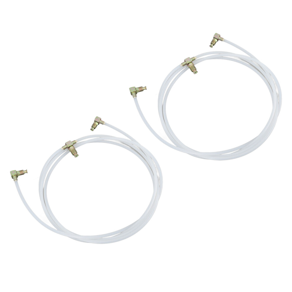 2Pcs Convertible Power Top Hydraulic Fluid Hoses Fit For Classic 1962-72 Cars 7901387448436