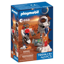 ESA: Astronaut with Robot