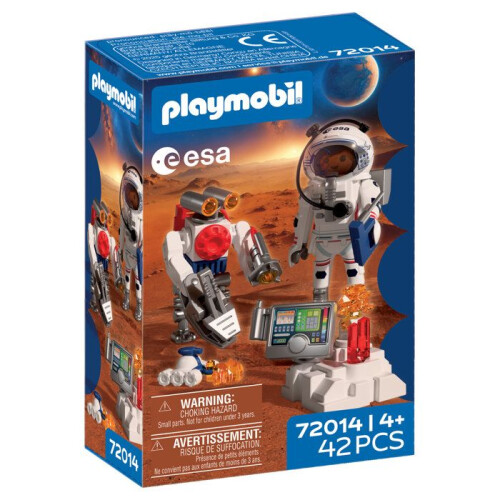 PLAYMOBIL ESA: Astronaut with Robot