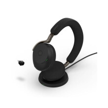 Jabra Evolve3 75 MS, Link390c, Black, WLC chrg