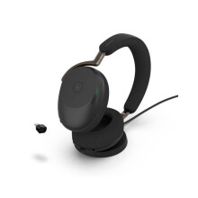 Jabra Evolve3 85 MS, Link390c, Black, WLC chrg