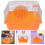 conjunto de gaiola para hamster para viagens, transporte e uso doméstico, pequenos animais de estimação, 11,4 x 6,7 x 6,1 polegadas 1