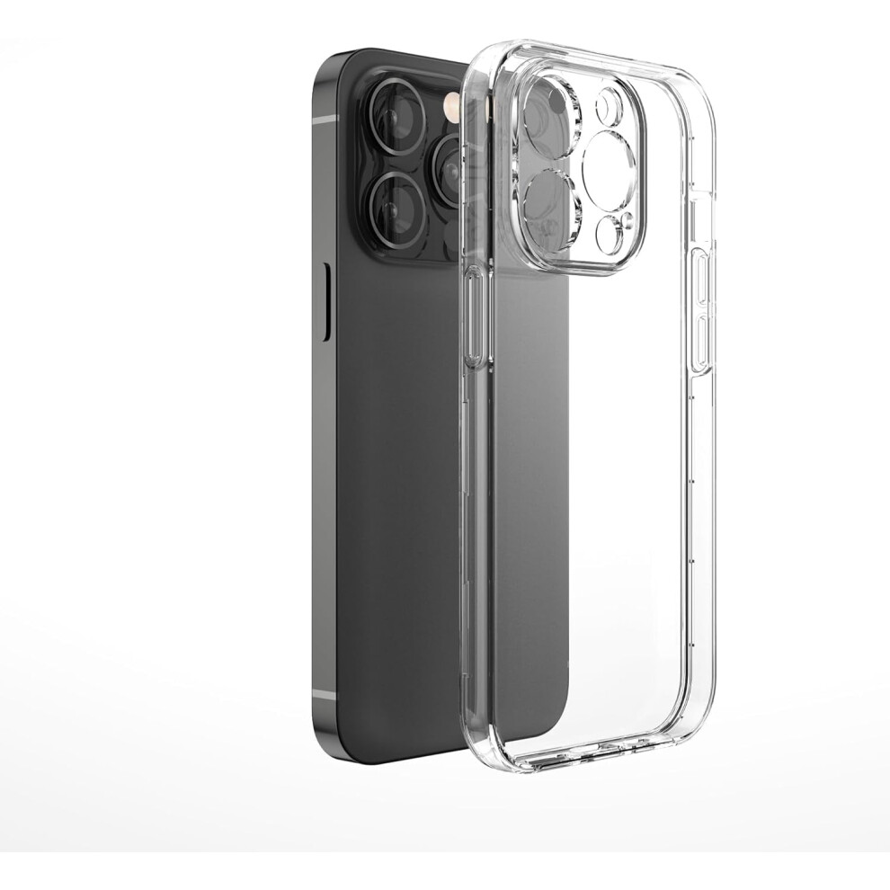 Shock-Absorbing, Scratch & Drop Resistant Ultra-Thin Transparent Phone Case Compatible With Iphone 16 Pro Max 9132278025704