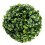 2Pcs Plastic Green Decorative Hanging Artificial Topiary Balls 2