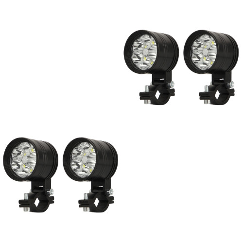 4Pcs High Brightness Motorcycle Spotlight Auxiliary Fog Work Light 2