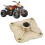 Σύστημα πίσω άξονα Go Kart, Κιτ πίσω άξονα Go Kart με μπλοκ μαξιλαριών, Συγκρότημα 4