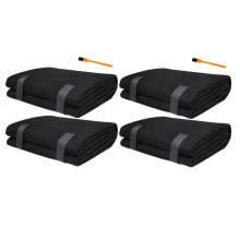 4Pack HRF-AP1 Filters Universele Koolstofvoorfilters voor  HPA100 HPA 200,HPA300, Vervang Onderdelen 38002