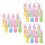 24Pcs Kids Lipstick Erasers Cartoon Fruit Pattern Assorted 10