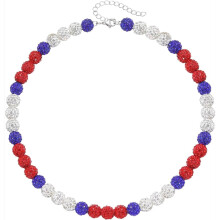 Rhinestone baseball perlekjede - Bling Ice Collection baseball kjede - Inspirert gave til kvinner og menn