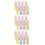 24Pcs Kids Lipstick Erasers Cartoon Fruit Pattern Assorted 11