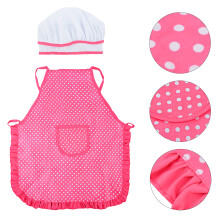 Teach Through Lively Activities Kids Chef Role Play Costume Kids Cooking Baking Set Fun And Educational Adjustable Fit Durable And Washable