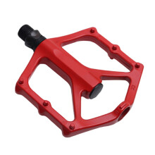New Bicycle Pedals Aluminum Alloy Platform Footrest Flat Mountain Bike Paddle Grip Pedalen Bearings Footboards Cycling Foot Hold