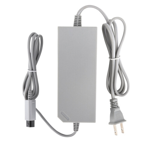 Auto Voltage Function AC Power Adapter for Nintendo Wii, Durable Power Adapter Replacement Power Supply Adapter Universal Voltage Plug and Play
