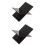 2Pcs Black Acrylic Desktop Book Stand Multifunctional Reading Support 6