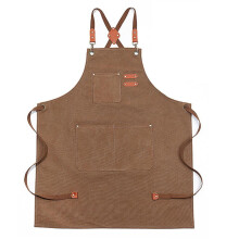 Heavy Duty Canvas Shop Work Aprons Men R3S5 with Pockets Women R6Z2