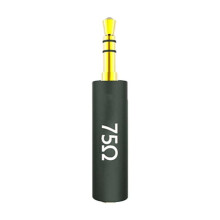 JCALLY Conductor Earphone Impedance Plug 75 150 200 400 600 ohm Noise Cancelling Adapter, Resistance Reduce Noise Filter Plug
