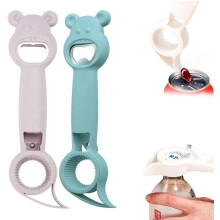 4-in-1 Cute Bear Bottle & Can Opener – Multi-Tool for Seniors & Arthritis Sufferers