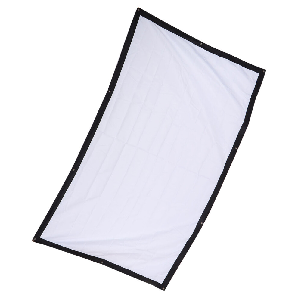 Portable 100in AntiCrease Outdoor Projection