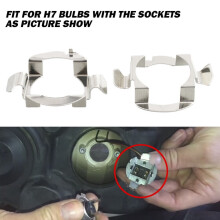 2x H7Led fényszóró foglalat Vauxhall Insignia Astra BMW E60-hoz