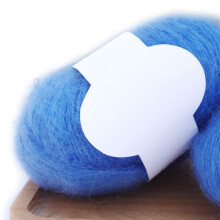 FEAMOS Mohair Yarn Soft Knitting Wool Yarn Crochet Thread Supplies for Sweater Making Processing