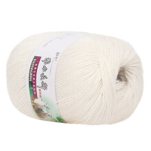 Bizhua DIY Knitting Diycashmere Line Bufanda tejida a mano en lana para bebé, lana fina, 1 ovillo de hilo.