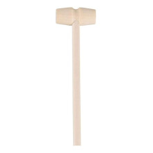 Crab Lobster Shell Crackers, Multi-Purpose Mini Hammers, Improving Hand-Eye Coordination And Dexterity, Set Of1, Durable Beechwood Tools
