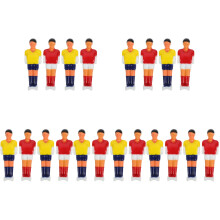 20Pièces Joueurs Baby-Foot Plastique PVC Multi Couleurs Accessoires