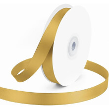 Einseitiges Polyester-Satinband – perfekt für Hochzeitsdekoration, Kränze, Bastelarbeiten, Geschenkverpackungen und andere Projekte