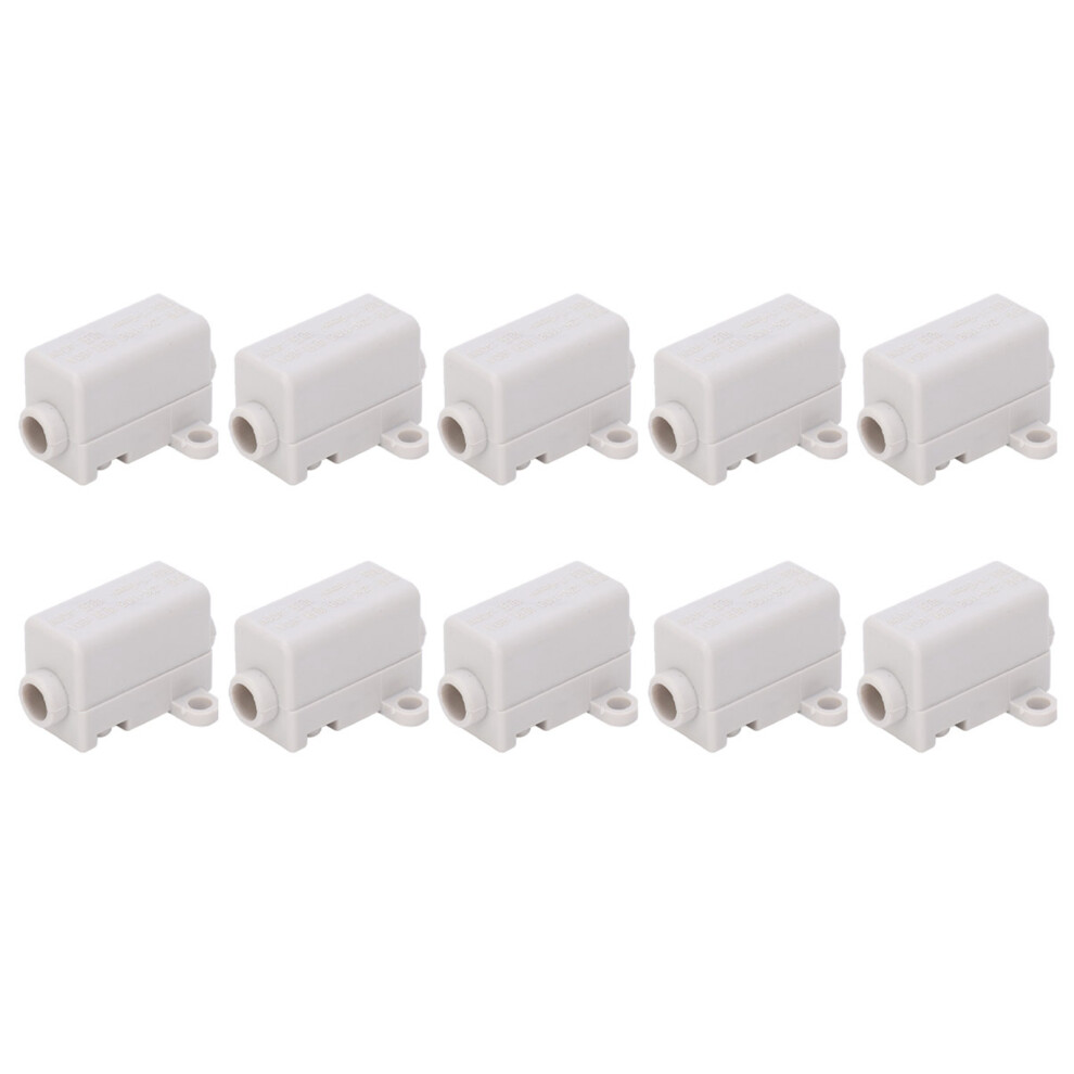 Flame Retardant Inline Junction Connector Box Splice Terminal Block Fireproof Shell High Power Double Screws High Current Fast Heat Dissipation Wide 9448483277624