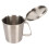 Messbecher Edelstahl 304 mit Deckel, 700 ml 19