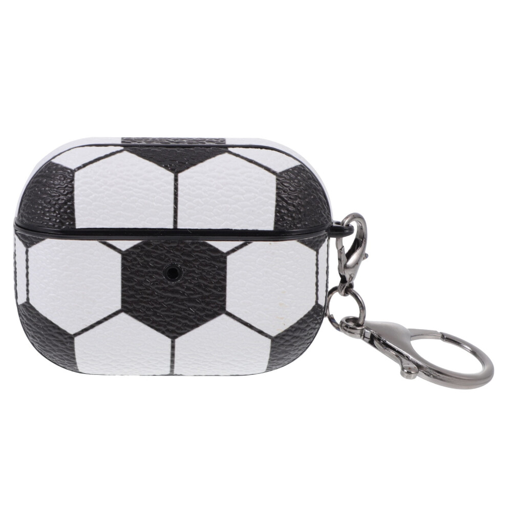 Earbud Headphones Earbuds Earphone Case Portable Football Pattern 9405492422278