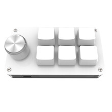 Tastatură cu 6 taste, buton macro, comandă rapidă, personalizare tastatură