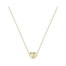 Silberne Initialen-Halskette für Damen, Edelstahl, Herzform, kleine Buchstabenkette, personalisierter Namensschmuck, Geschenk für die Freundin, 26