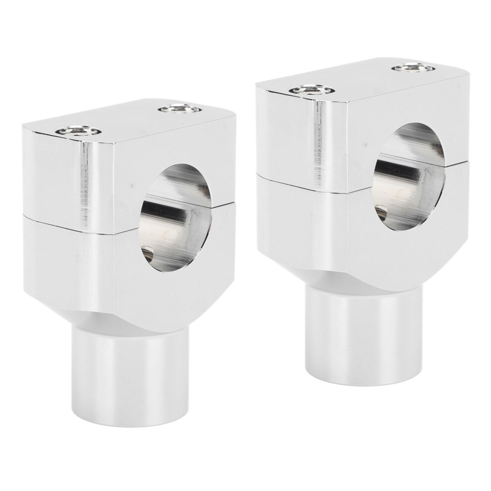 Motorcycle Handlebar Bracket Clamps 25Mm Silver 8421393491770