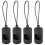 4Pièces Distributeur Déchets Portable Noir Durable 7