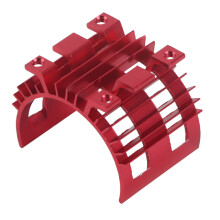 Motor Heatsink for RC Vehicles with Excellent Cooling Effect and Lightweight Aluminum Build Supporting Brushless Compatible Setups with Power Supply