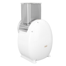 White Electric Shredder Battery Powered Stainless Steel Easy Control