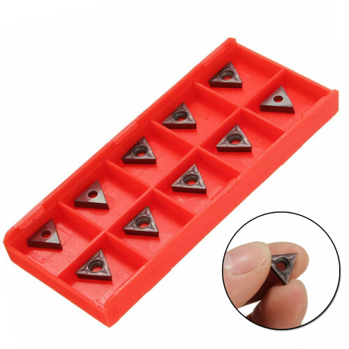 C6 Grade TCMT 731 Insert Set 10-Piece Metal Cutting