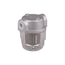 Transparent P.C. Cup Filter for Oil Burner, Boiler Compatible 1/4