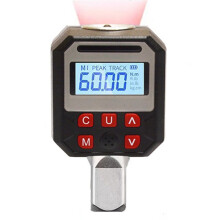 Adaptateur de Couple Numérique pour Clé à Cliquet 1/2" - Affichage LED - Modes Crête et Trace - Alertes Sonores et Visuelles - 3-60 Nm