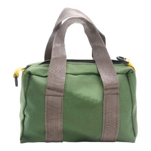 Multipurpose Canvas Tool Organizers Wide Opening Waterproof Fabric Large Capacity Organizers Hand Bag