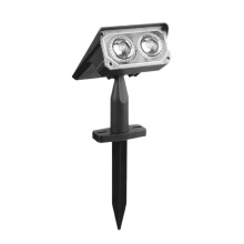 Refletores solares externos à prova d'água IP65 para jardim, quintal, paisagismo e caminhos.