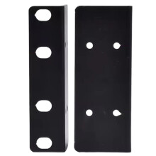 Metal Rack Ears Bolts Rack Mount Bracket Kit for 2U NVR Network Video Recorder Camera Install Mounting
