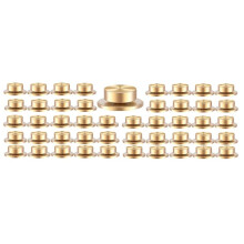 50Pcs Metal Rotating Bearings for DIY Handmade Crafts Paper Cards Scrapbooking Cards 360Rotation Smooth Spin