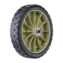 Lawn Mower Plastic Wheels for Manual Lawn Pushers, Lawn Mowers