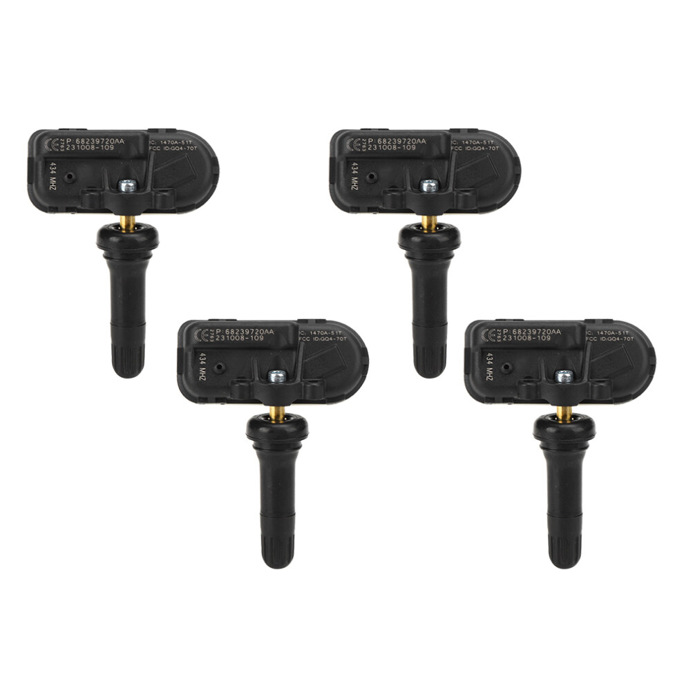 Cr2032battery Tpms Sensor900kpa Chip No Programming Required Tire Pressure Monitor Sensors For Dodge Ram Jeep Stable And Long Lasting Performance 9448483187015