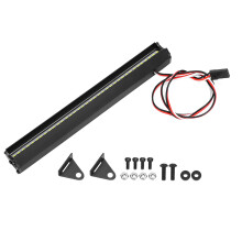 Trzy tryby oświetlenia, listwa świetlna RC, superjasne diody LED, obudowa ze stopu aluminium, konstrukcja radiatora, regulowany uchwyt, napięcie