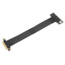 Flexible Extender Plug And Play PCI-E Extension Cable EMI Shielded Gold Plated Terminal Power Extension Cable High Speed Cable For Compact Builds