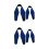4Pièces Accessoire Natation Neoprene Protection Oreilles 3